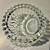 Vintage FTDA 1986 Clear Ribbed Glass Bowl 3 thumbnail
