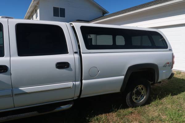 2003 Chevrolet Silverado 2500HD 4WD LT de cama larga, cabina doble - $17,500 (Cathlamet, WA)63481968890369121