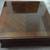 Hammary Cheery Coffee table/drawer/polished glass 40x40x16 2 thumbnail