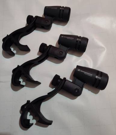 Sennheiser E604 drum  microphones 1
