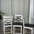 3 White & Gray High Chairs / Stools / Sillas Altas 7 thumbnail