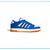 New Rare & Unique Men's Adidas Blue & White Athletic Shoes/Sneakers 4 thumbnail
