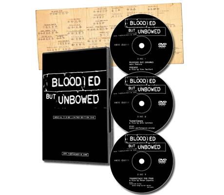 'Bloodied But Unbowed' Deluxe 3 DVD set = Rare 1