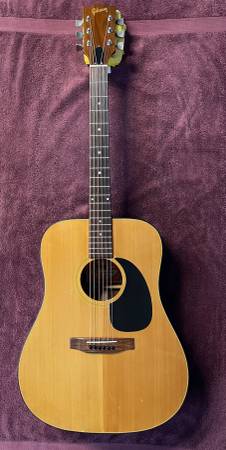 Vintage Gibson Blue Ridge Custom Acoustic Guitar 1