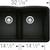 Brand new. BLANCO Diamond Silgranit 50/50 Double Bowl Undermount Kitch 2 thumbnail