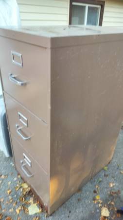 3 Drawer Steel Letter-size Filing Cabinet 1