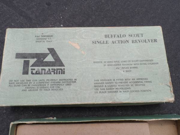 TANARMI Buffalo Scott box with cylinder ONLY 1