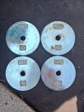 WEIGHTS for Barbells or Dumbbells 10 Lbs 1