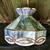 Mid Century 1970's Tiffany Style Hanging Ceiling Light / Chandelier 1 thumbnail
