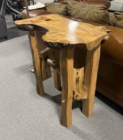 Artisan Made Live Edge Console Table 1