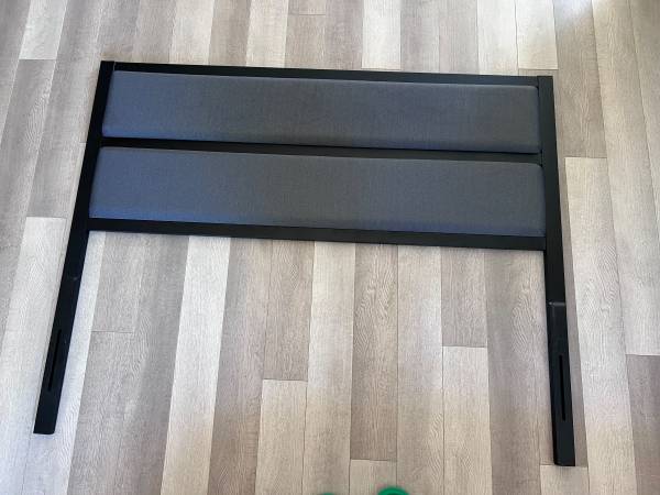 Queen Size Headboard with Wall Bumpers 1