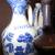 Vintage Blue Willow Ceramic Condiment Set 6 thumbnail