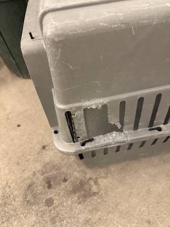 dog crate used 1