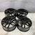 19" 5x120 +35 CB64.1 Satin Black Rims Fit Tesla Model S Fit Model X Se 3 thumbnail