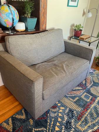 Compact Loveseat - Crate and Barrel 1