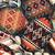 VINTAGE 1972 UKRANIAN EASTER EGG "PYSANKY" MELAMINE SERVING TRAY 4 thumbnail