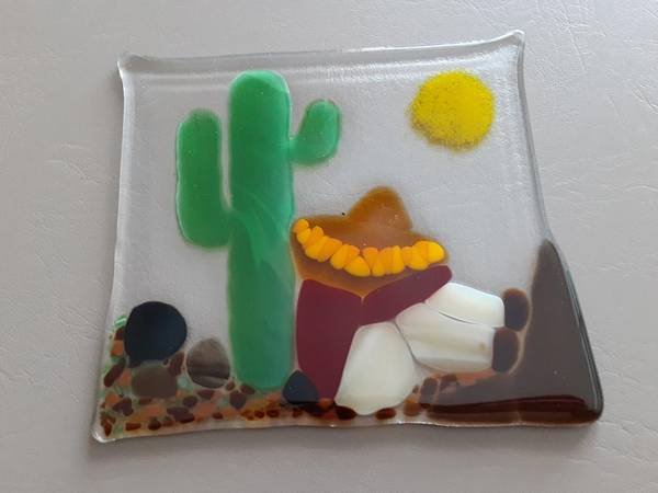 Cute glass home decor piece 1