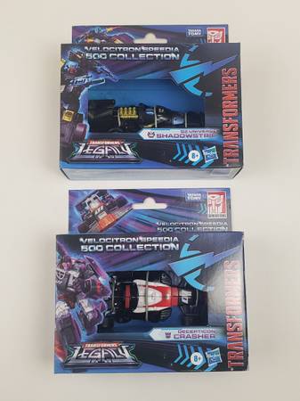 Transformers Velocitron Speedia 500 Collection Shadowstrip & Crasher 1