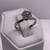 Lady's 14K White Gold Diamond Solitaire Ring 2.5g 2 thumbnail