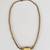1960-70 Christian Dior Gold-Tone Necklace with Cream Enamel Pendant 1 thumbnail