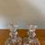 8 crystal cut Highball glasses, 2 candle (taper) holders 3 thumbnail