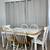 Tile Top Dining Table With 6 Mix-Matched Chairs 9 thumbnail