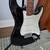 Fender Squier Stratocaster SE 2007 black gloss electric guitar with gig bag etc 4 thumbnail