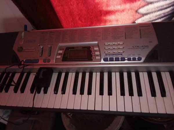 Casio keyboard 1