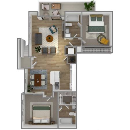 $2,549 / 2br - 919ft2 - Pantry, 2 bedroom, Located in Canyon Country (18414 W. Jakes Way, Canyon Country, CA)63863785735169124