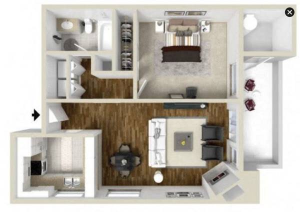 Sunlit Vallejo Apartments with In Home Washer and Dryer 1