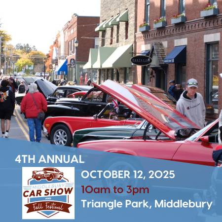 Middlebury Car Show & Fall Festival 1