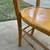 2 Vintage French Wood Bistro Chairs 6 thumbnail