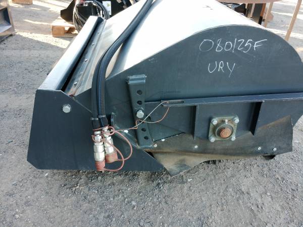 Wolverine mini skid steer sweeper 1