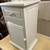White Wooden Bathroom Cabinet w/ Drawer & Louver Door by Pier 1 Imports 6 thumbnail