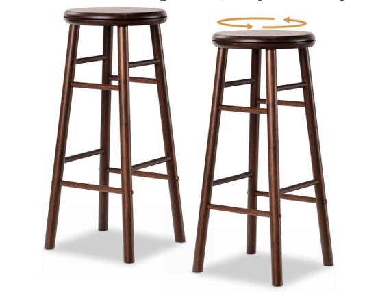 2 Brand New Bar Stools 1
