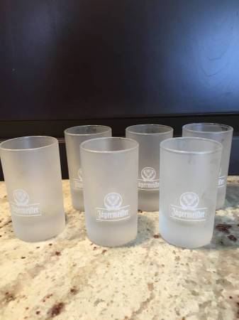 Jaegermeister Frosted Shot Glasses 1