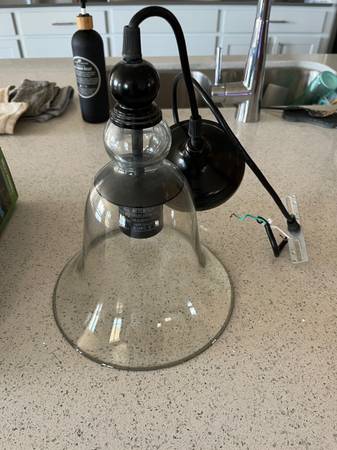 Pottery Barn Pendant Light - only 1 1