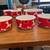 Marimekko Unikko BOWL set (6), Red Poppy, MCM 3 thumbnail