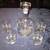 Multiple Clipper Ship Decanters and bar ware, glassware 2 thumbnail