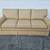 Ethan Allen skirted sofa couch 8 thumbnail