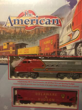HO train layout complete 1