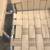 Vintage / retro webbed aluminum folding beach chair A94 8 thumbnail