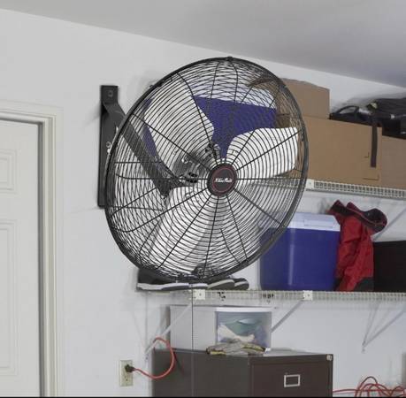XtremepowerUS 20" Fan Wall Mount 3-Sp XR-55A80J eed Commercial Grade Air Circula 1