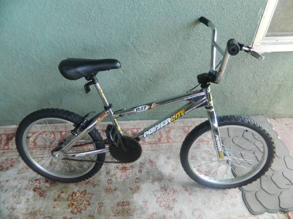 VINTAGE POWERLITE FIREBALL P-17 CHROME BMX BIKE 1