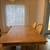 solid wood table + bench + chairs 1 thumbnail