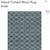 Pottery Barn Scroll  Tufted Wool Rug 8'x10' Indigo 3 thumbnail