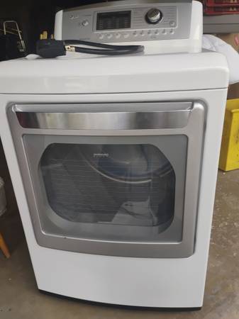 L G TRUE STEAM ELECTRIC DRYER 1