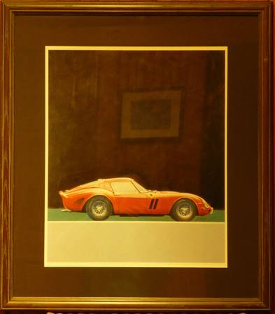 Ferrari GTO print by Bill Neale 1