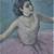 Large Vintage Louis Kronberg Unique Framed pink Ballerina Print 2 thumbnail