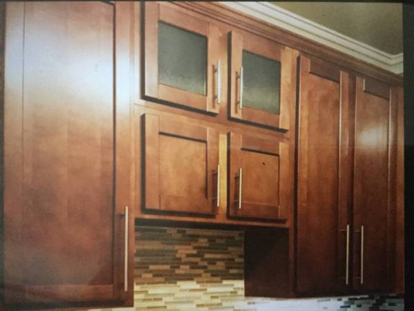 Cherry New Kitchen Cabinets 1